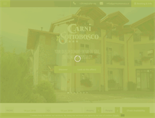 Tablet Screenshot of garnisottobosco.it